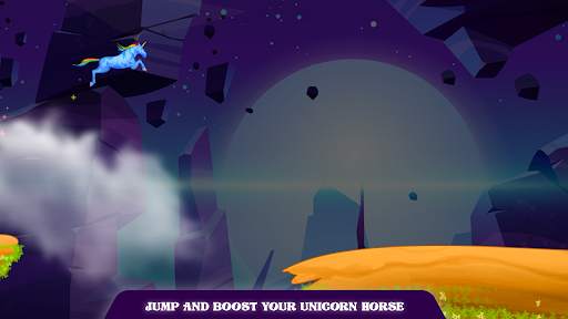 Unicorn Dash Game : Horse Run स्क्रीनशॉट 2