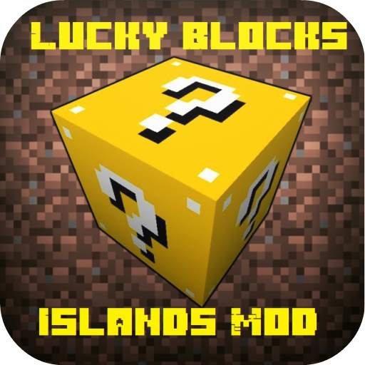 Lucky Blocks Islands Mod for MCPE  6 skins 1.3