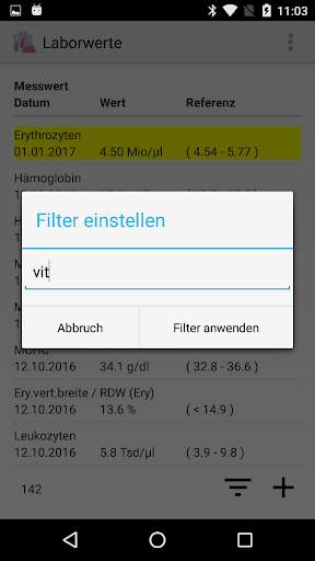 Laborwerte Free screenshot 2