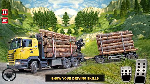 Real Cargo Truck Transport Driving Simulator screenshot 6