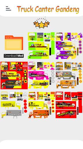 Livery Bussid MOD Truck Indonesia screenshot 3