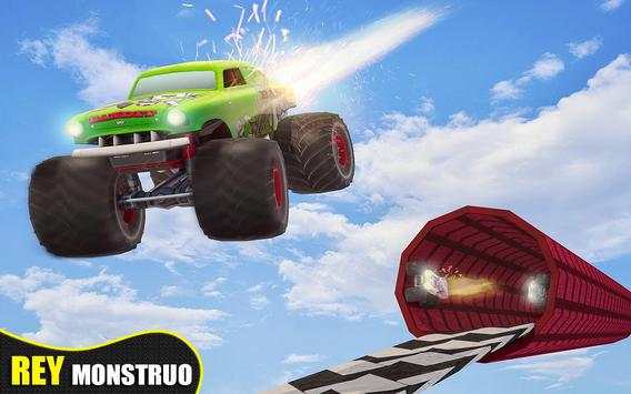 Impossible Mega Ramp Monster Truck Challenge Race screenshot 3