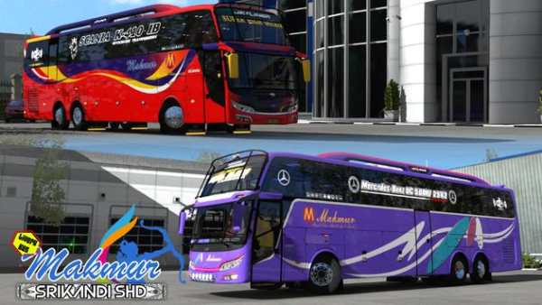 Livery Bus Makmur Srikandi SHD screenshot 1