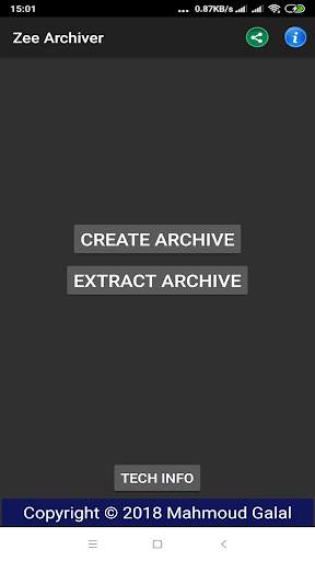 Zee Archiver 2 تصوير الشاشة