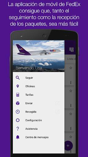 FedEx Mobile screenshot 1