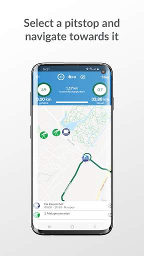 Efita cycling– route app screenshot 3