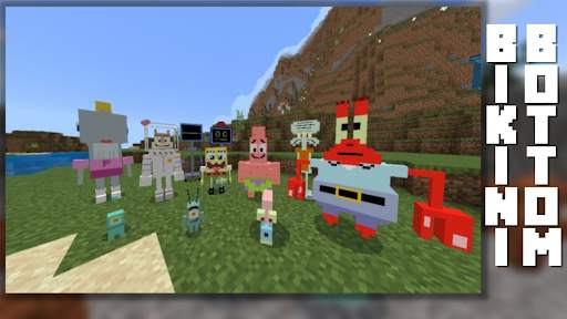 Sponge Bob Mod Minecraft PE screenshot 4
