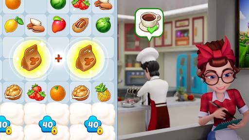 Merge Cooking:Theme Restaurant screenshot 2
