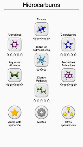 Hidrocarburos: Las estructuras y fórmulas químicas screenshot 3