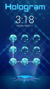 Hologram CM Security Theme screenshot 2
