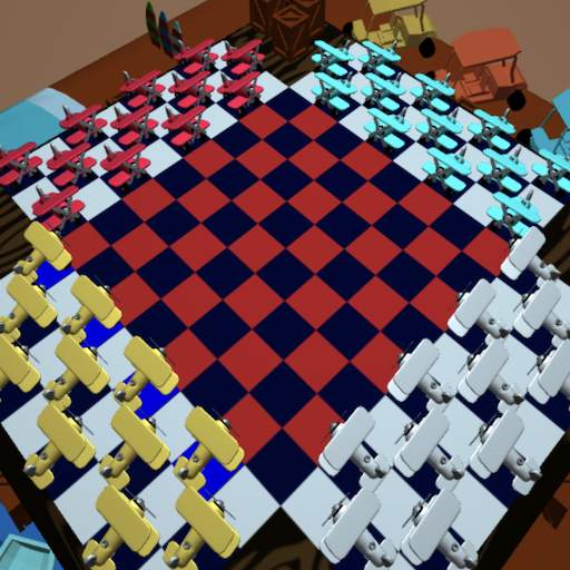 KIDs 2-4 Player CHECKERS KING™ 1.0