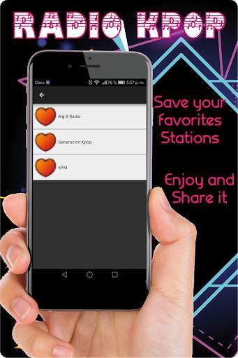 radio kpop fm online korea music station free app screenshot 4