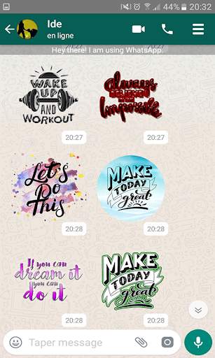 Motivation Stickers For Whatsapp screenshot 4