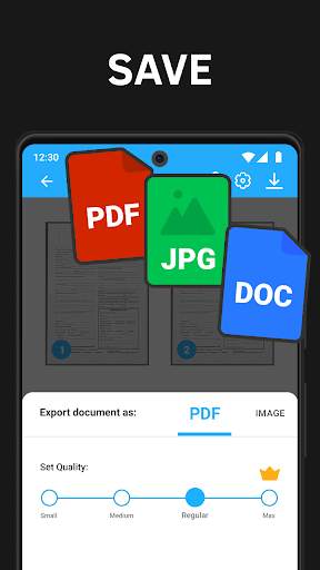 Mobile SCAN PDF screenshot 1