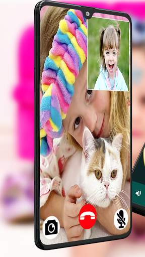 Like Nastya Video Call and Chat Simulator Free App screenshot 1