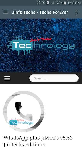 JimTechs App 3 تصوير الشاشة