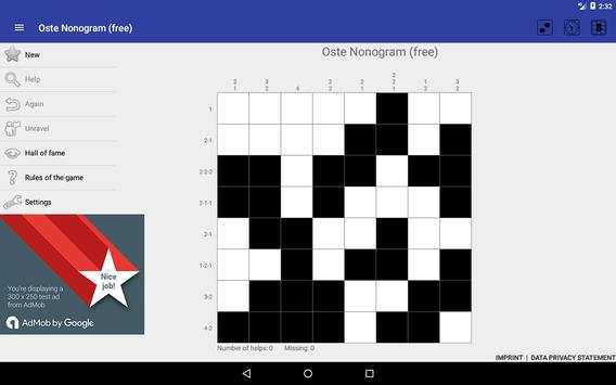 Oste Nonogram (free) screenshot 6