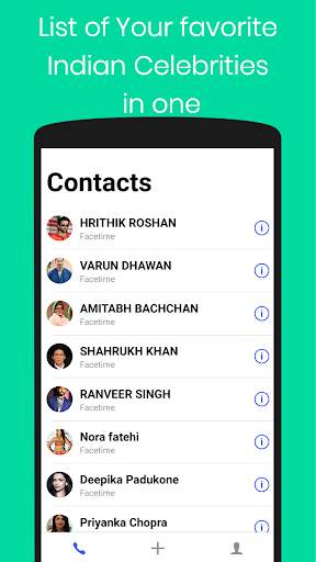 Fake video call Bollywood celebrities WeFlex India screenshot 1