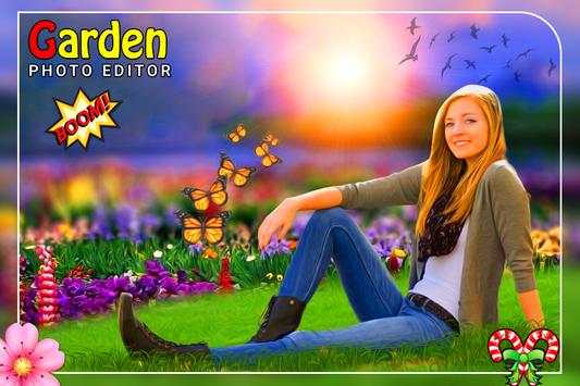 Garden Photo Editor screenshot 1