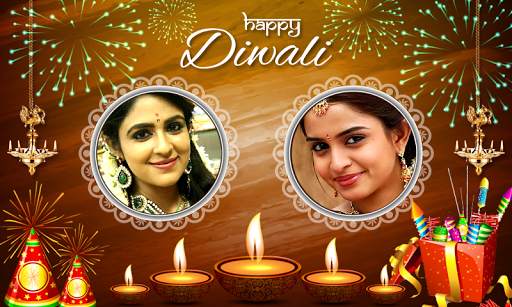 Diwali Photo Frames Dual screenshot 3