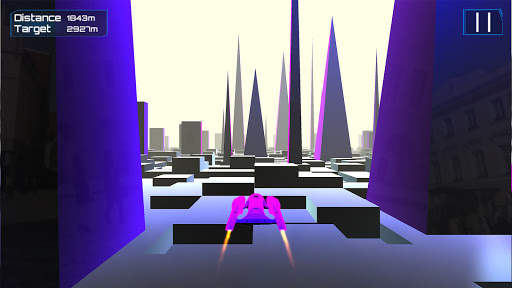 Jet Racer Infinite Flight Rider | Space Racing screenshot 3