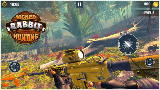 Wicked Rabbit Hunting Sniper Free Shooting Games screenshot 3