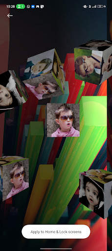 3D Photo Cube Live Wallpaper скриншот 8