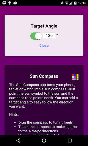 Sun Compass Free screenshot 2