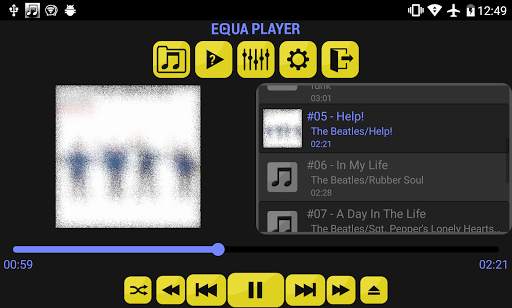 Equa Player (multi equalizer music player) screenshot 9