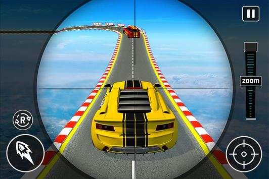 Mega Ramp Car Shooting Strike: Highway Shooter screenshot 1