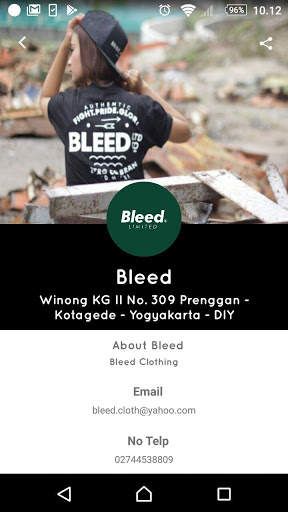 Bleed Clothing screenshot 2