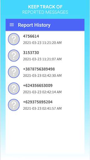 SpamResponse screenshot 2