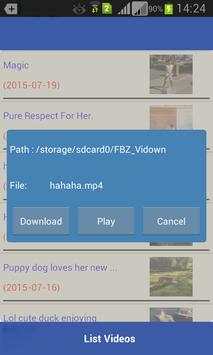 Download video facebook screenshot 2