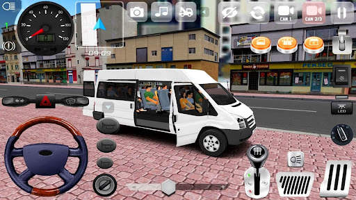 Minibus City Driving Simulator screenshot 1