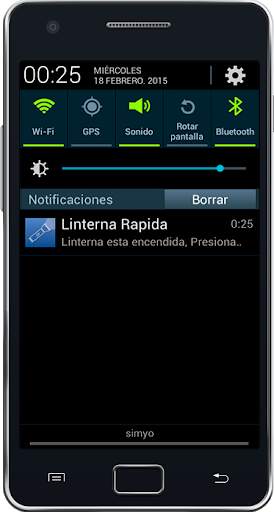 Linterna gratis / Flashlight screenshot 4