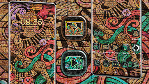 Graffiti Art Launcher Theme screenshot 1