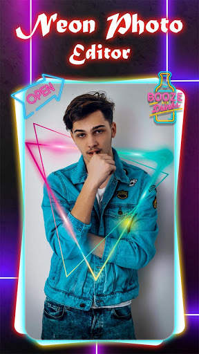 Neon Light Effect Photo Editer screenshot 6