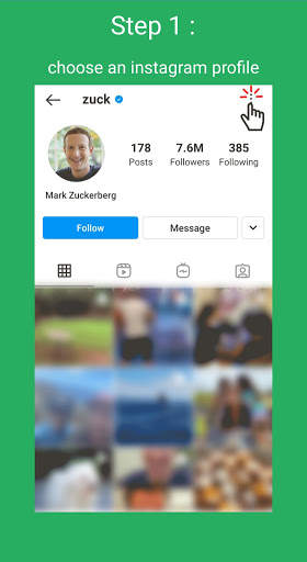 Zinsta - Profile Picture Viewer for Instagram screenshot 1