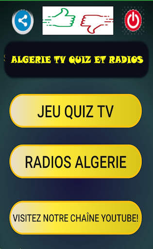 Algerie Quiz TV et Radios screenshot 1