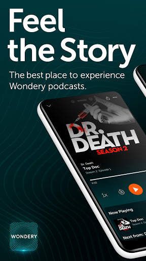 Wondery - Premium Podcast App screenshot 1