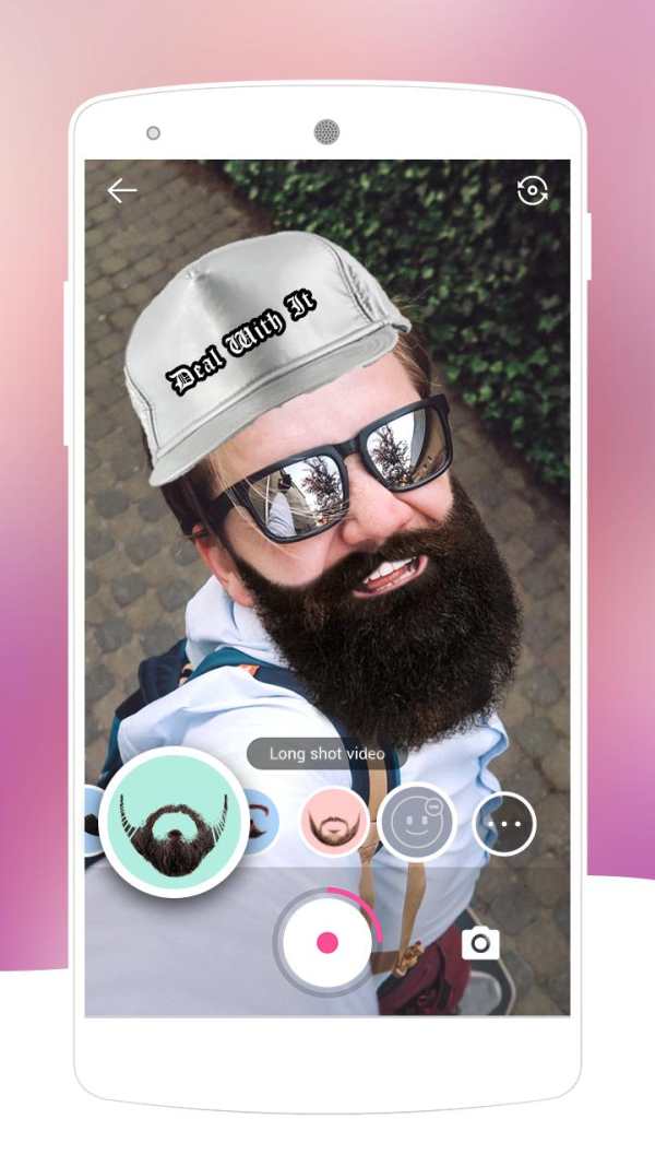 Beard Face Camera- Men Beard Photo Editor&Sticker 1 تصوير الشاشة