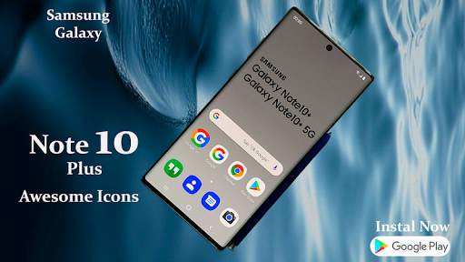 Note 10 | Theme for galaxy Note 10 plus & launcher screenshot 4