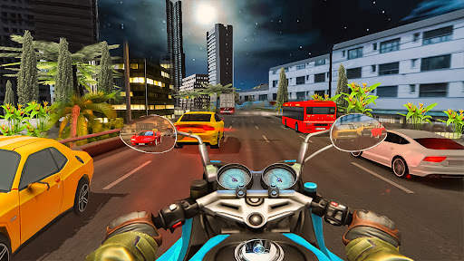 Moto Traffic Bike Race Game 3d screenshot 14