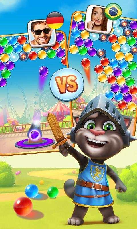 Talking Tom Bubble Shooter screenshot 4