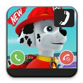 Call from Paw Dog Patrol أيقونة