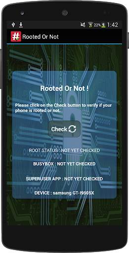 Rooted or not screenshot 1