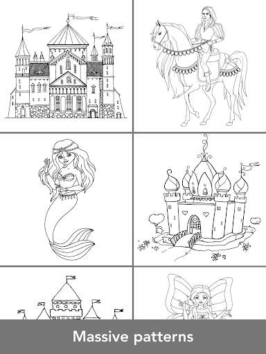 Princess Coloring Books screenshot 2