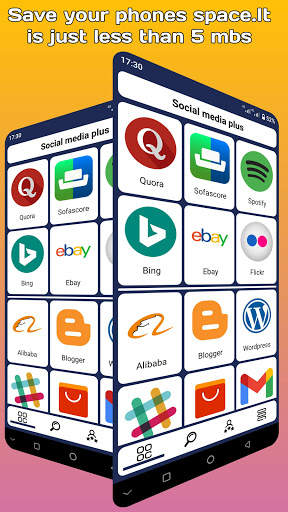 Social Media plus - All social media apps 2021 screenshot 5