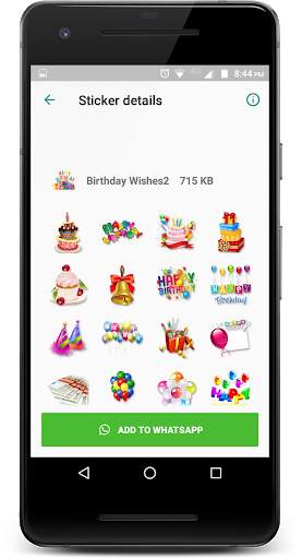 Birthday Stickers For Whatsapp - WAStickerApps screenshot 4