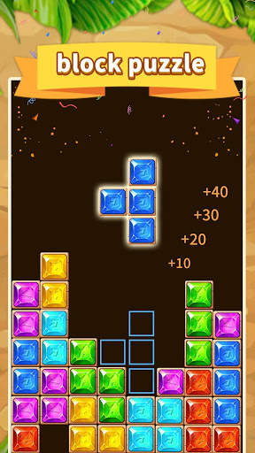 Gem blast - new slidey block puzzle screenshot 2